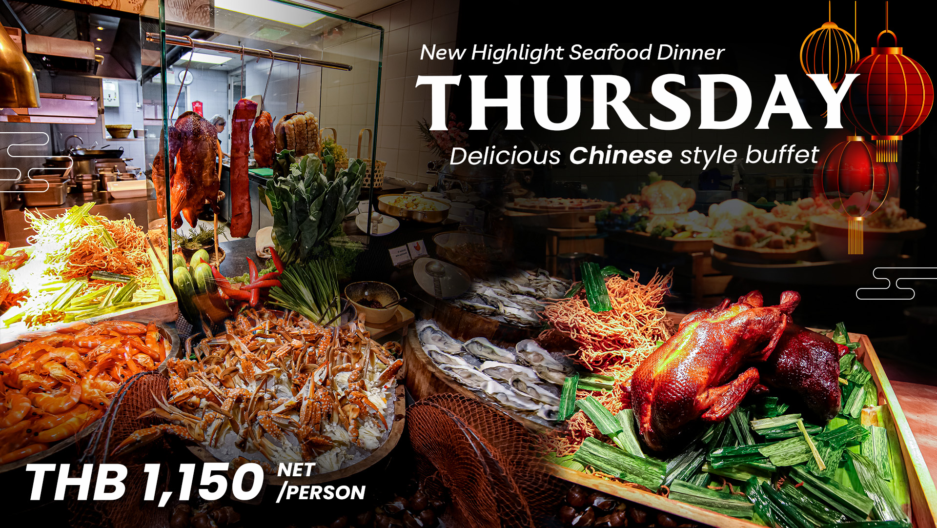 International Seafood Dinner Buffet | Holiday Inn Bangkok Sukhumvit
